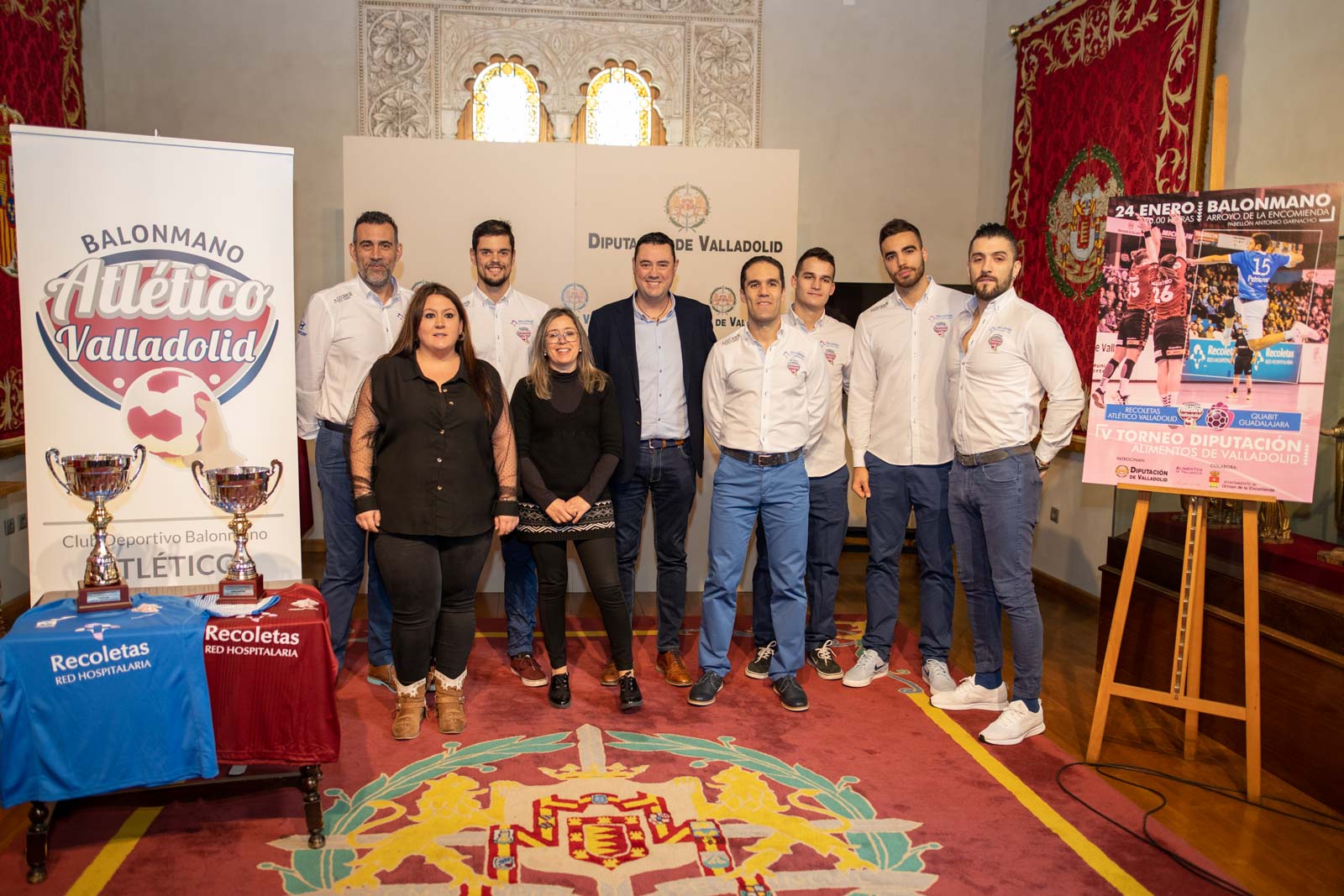 Presentación del V Torneo Diputación Alimentos de Valladolid